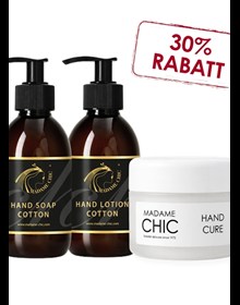 Handkit med Hand Cure 200ml - Cotton